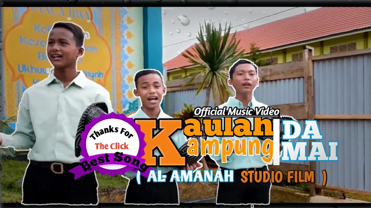 KAU LAH KAMPUNG DAMAI - Official Music Video By (Al-Amanah Studio Film)