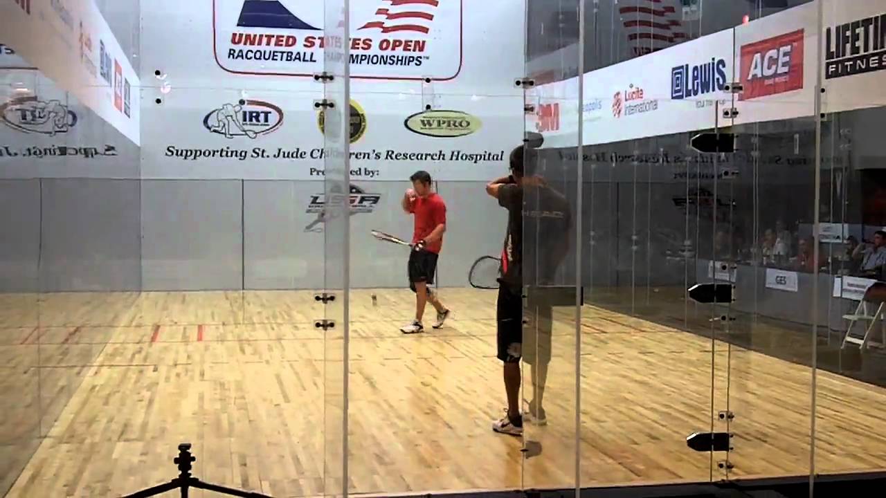 Racquetball US OPEN Ben Croft vs Mitch Williams