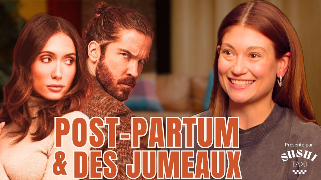 Katherine Levac: Le choc du post-partum avec des jumeaux