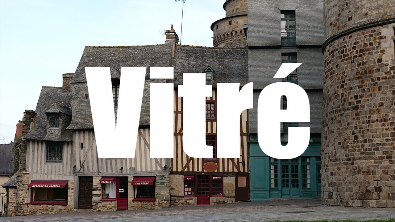 Vitré walking tour, France - 4K UHD - Virtual Trip