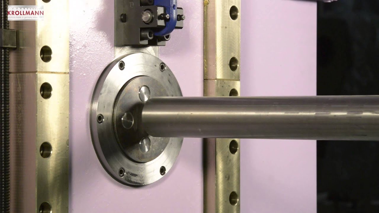 KROLLMANN FMD-4/H mill pointing machine für bars & wires from Ø15 - 100 mm including separating unit