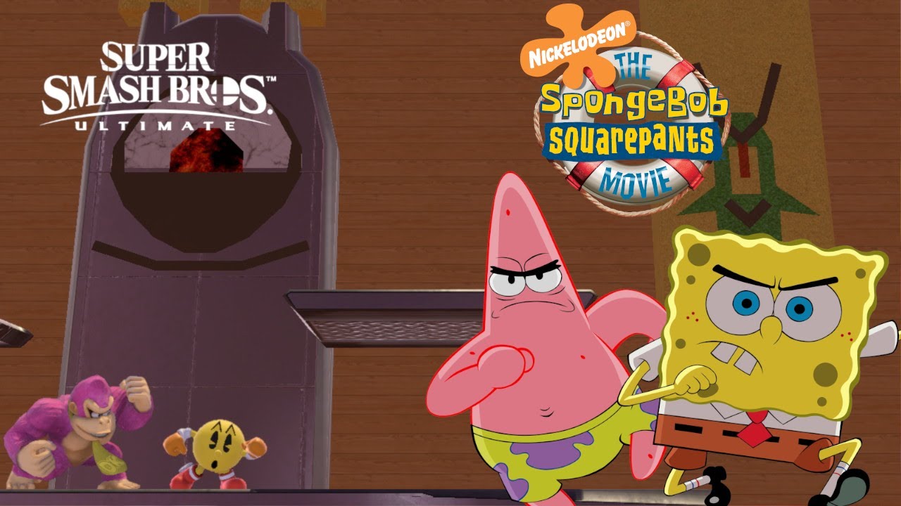 The SpongeBob SquarePants Movie Custom Stages! - Super Smash Bros. Ultimate