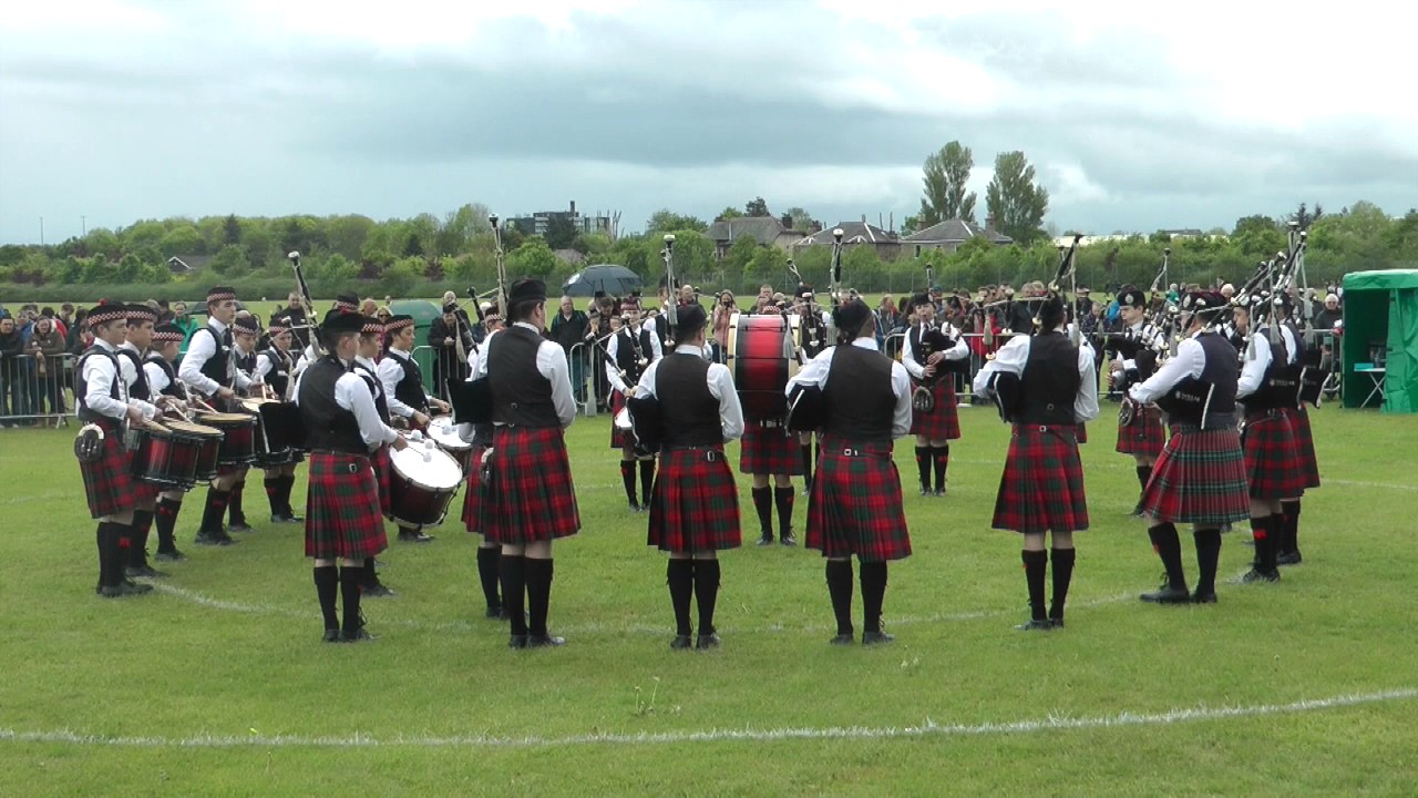 2017 British Pipe Band Championships Dollar Academy