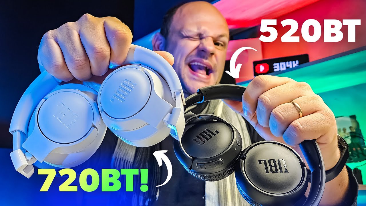 JBL Tune 720BT vs 520BT - Qual o melhor Headphone BluetoothJBL