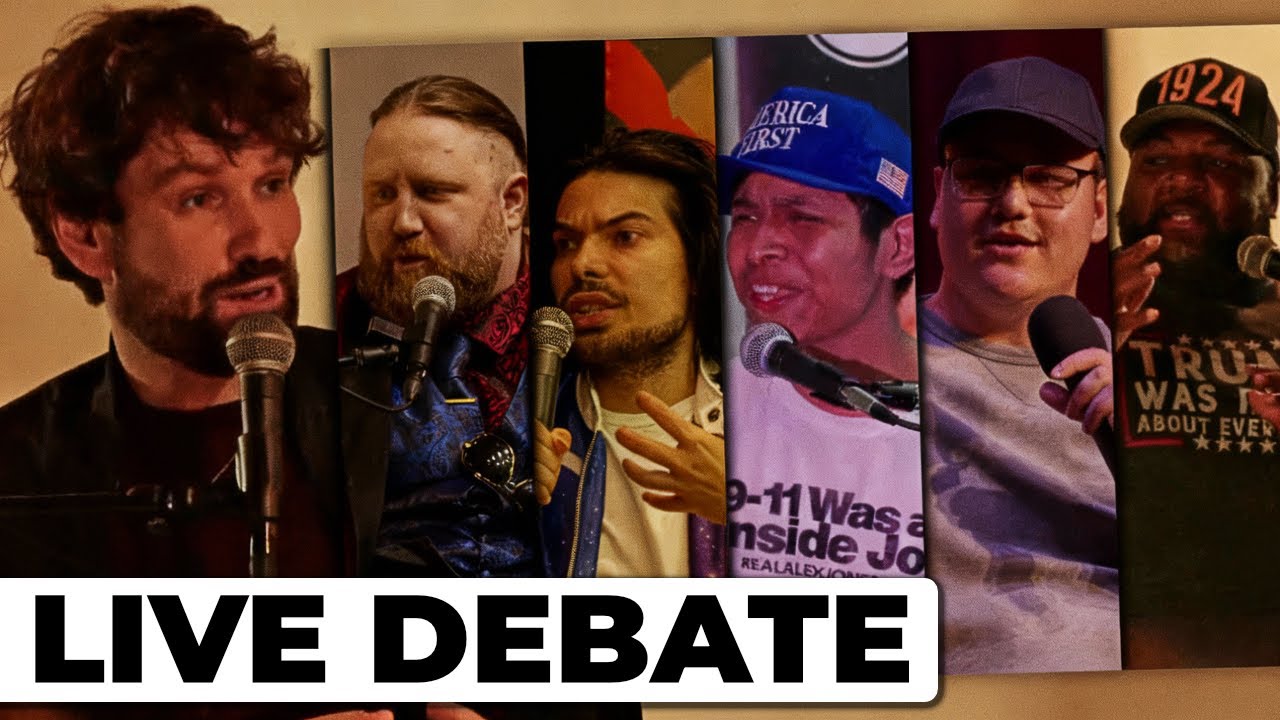 MAGA Confront And Debate Destiny Live