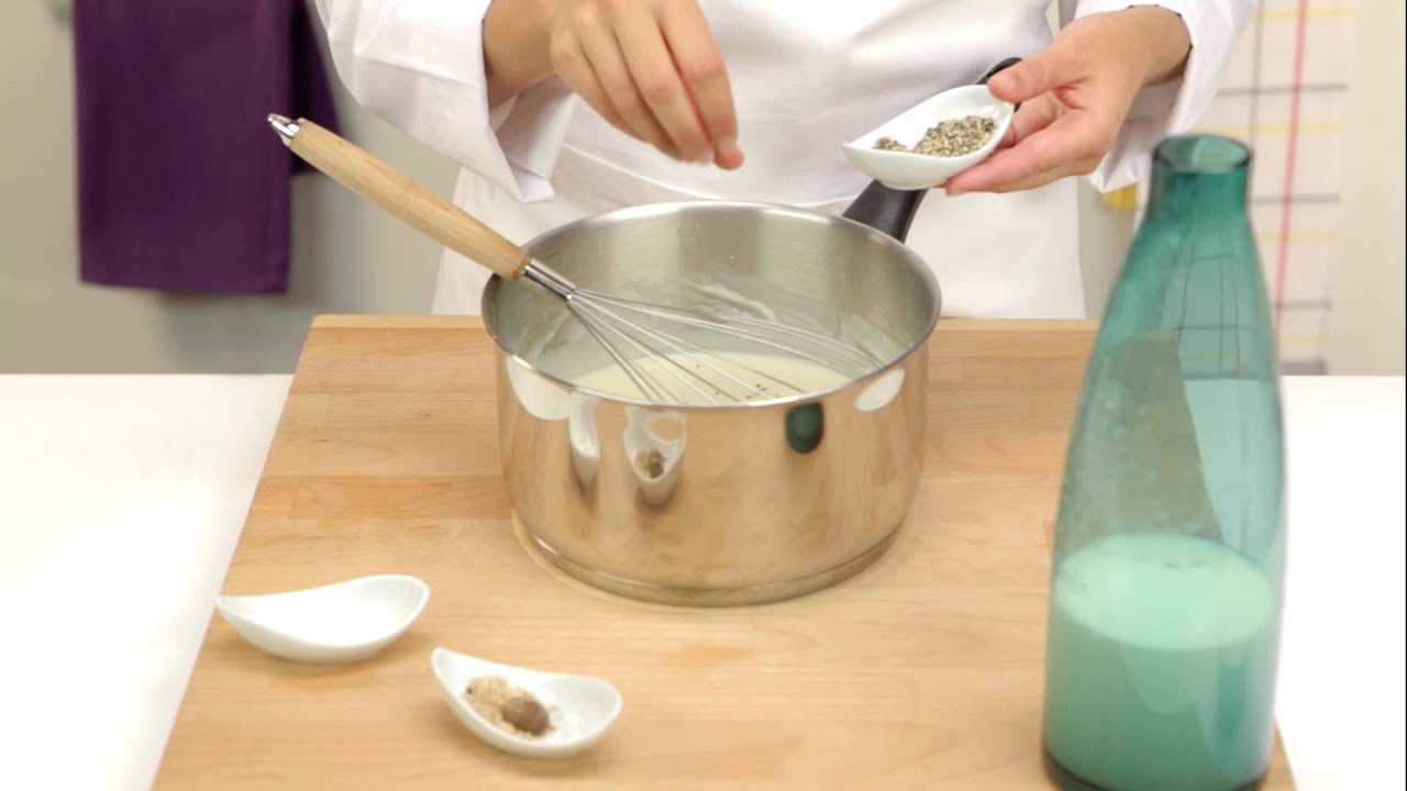 Comment préparer une béchamel ?