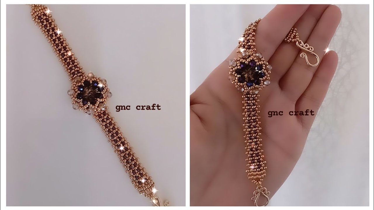 TAŞ BEZEMELİ BİLEKLİK RİVOLİ ORNAMENT BRACELET