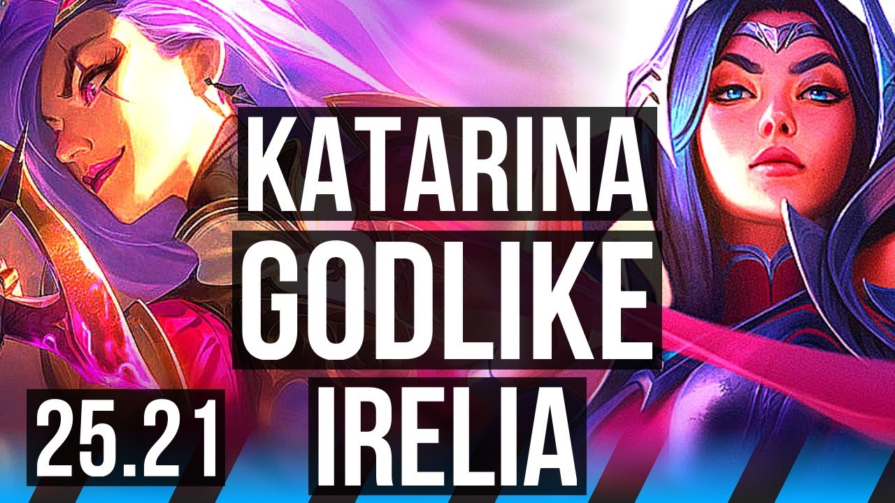 KATARINA vs IRELIA (MID) | 12/3/10, Godlike | EUW Master | 25.21