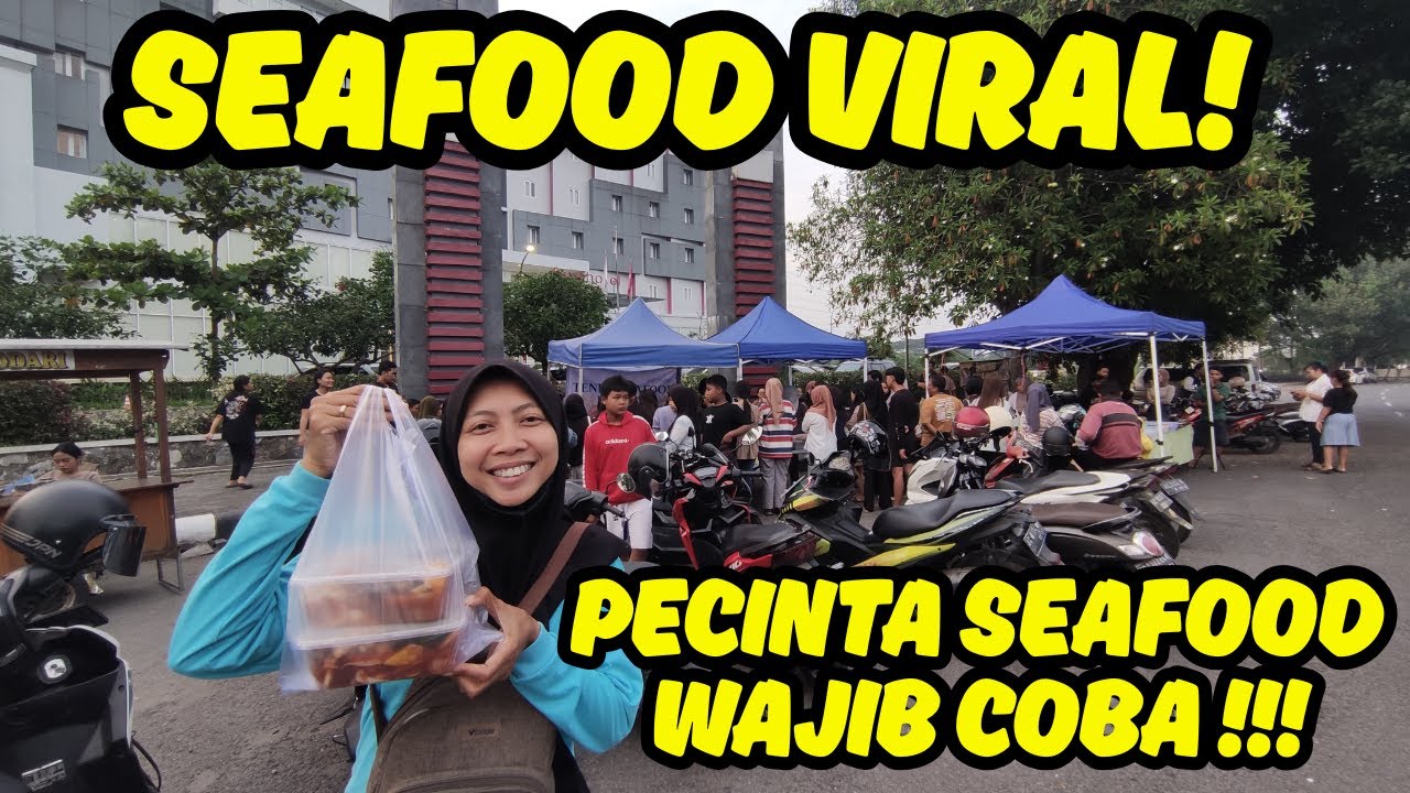 Seafood Viral Kediri! Rela Antre di Depan Fave Hotel SLG | Ramai Tiap Buka