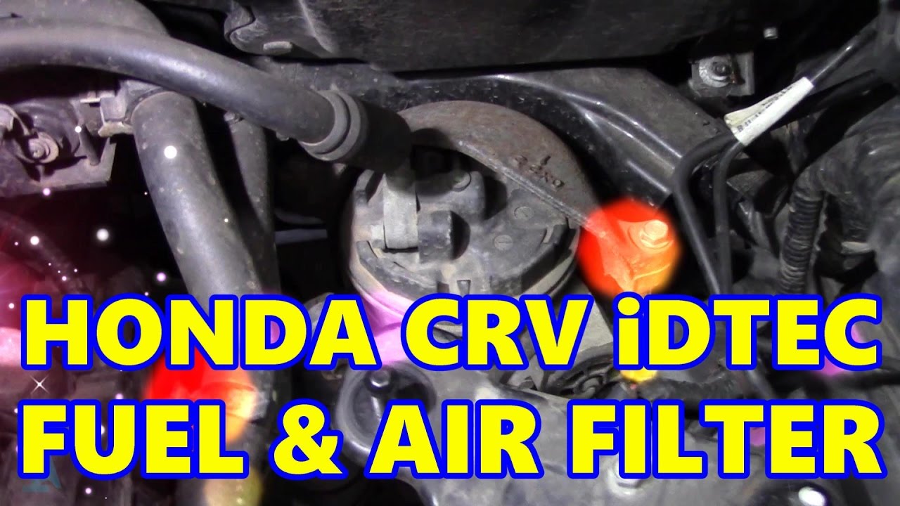 Топливные и воздушные фильтры Honda CRV iDTEC