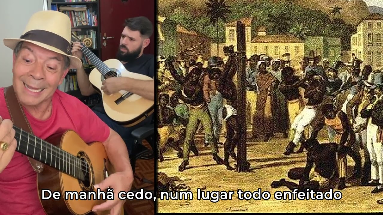 Mestrinho e Everton interpretando LEIL&Atilde;O: Heckel Tavares e Joracy Camargo