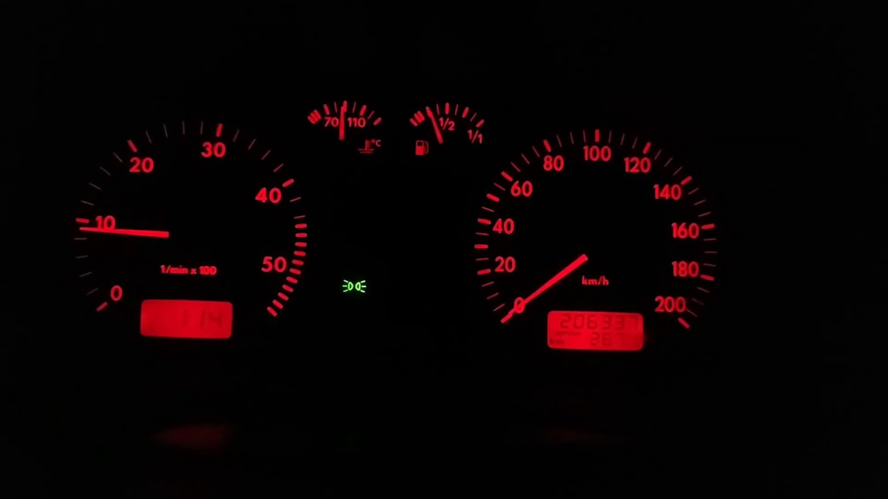 Seat Arosa 1.4TDI  Разгон до 100 км/ч