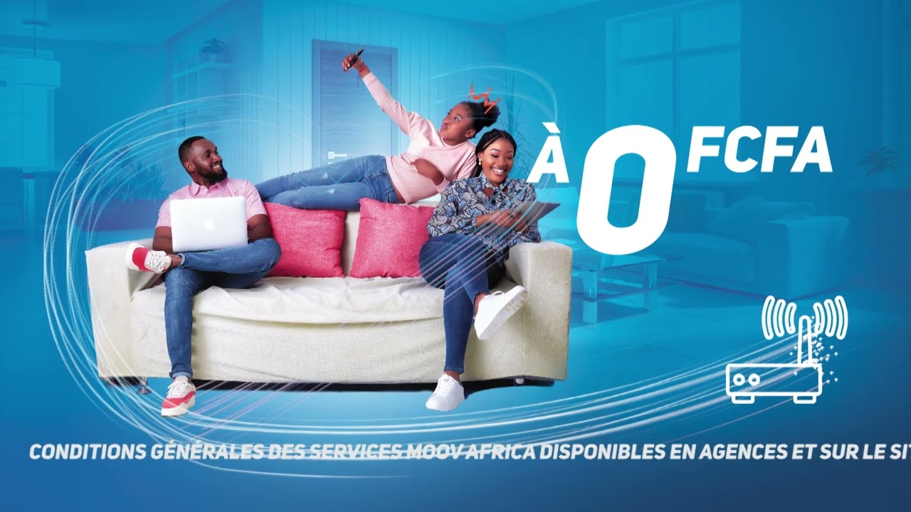 Spot TV Fibre Optique - Moov Africa