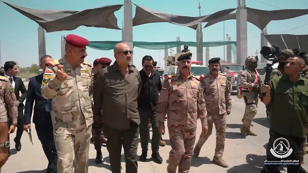 وزير الدفاع يشرف ميدانياً على تنفيذ خطة الزيارة الأربعينية في محافظة كربلاء المقدسة