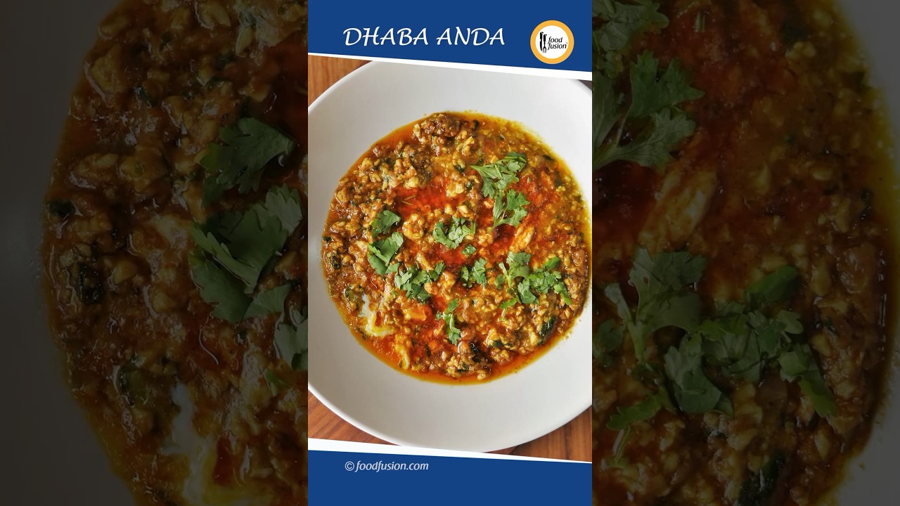 Quick and Easy Dhaba Style Anda(Egg) - Ramadan Recipe By Food Fusion