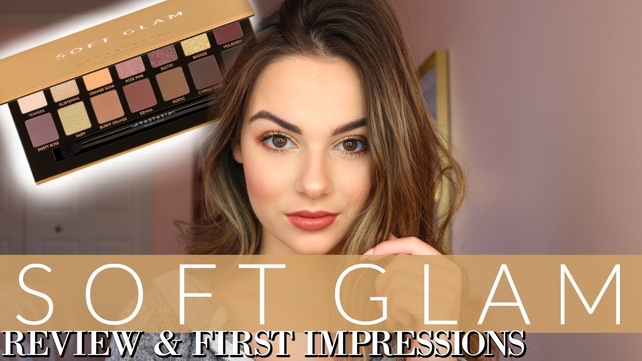 Палитра теней ANASTASIA SOFT GLAM (ПЕРВЫЕ ВПЕЧАТЛЕНИЯ/ОБЗОР) - EJB