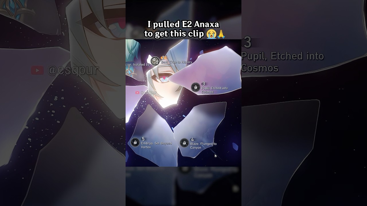 I Pulled E2 Anaxa to Get This Clip 😭 🙏