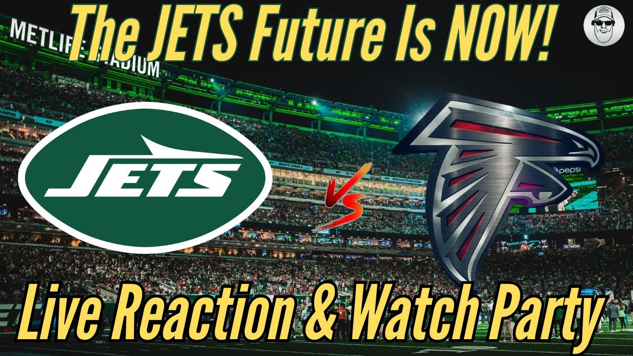 🚨 NY JETS vs ATLANTA FALCONS LIVE REACTION & WATCH PARTY/ New York Jets News