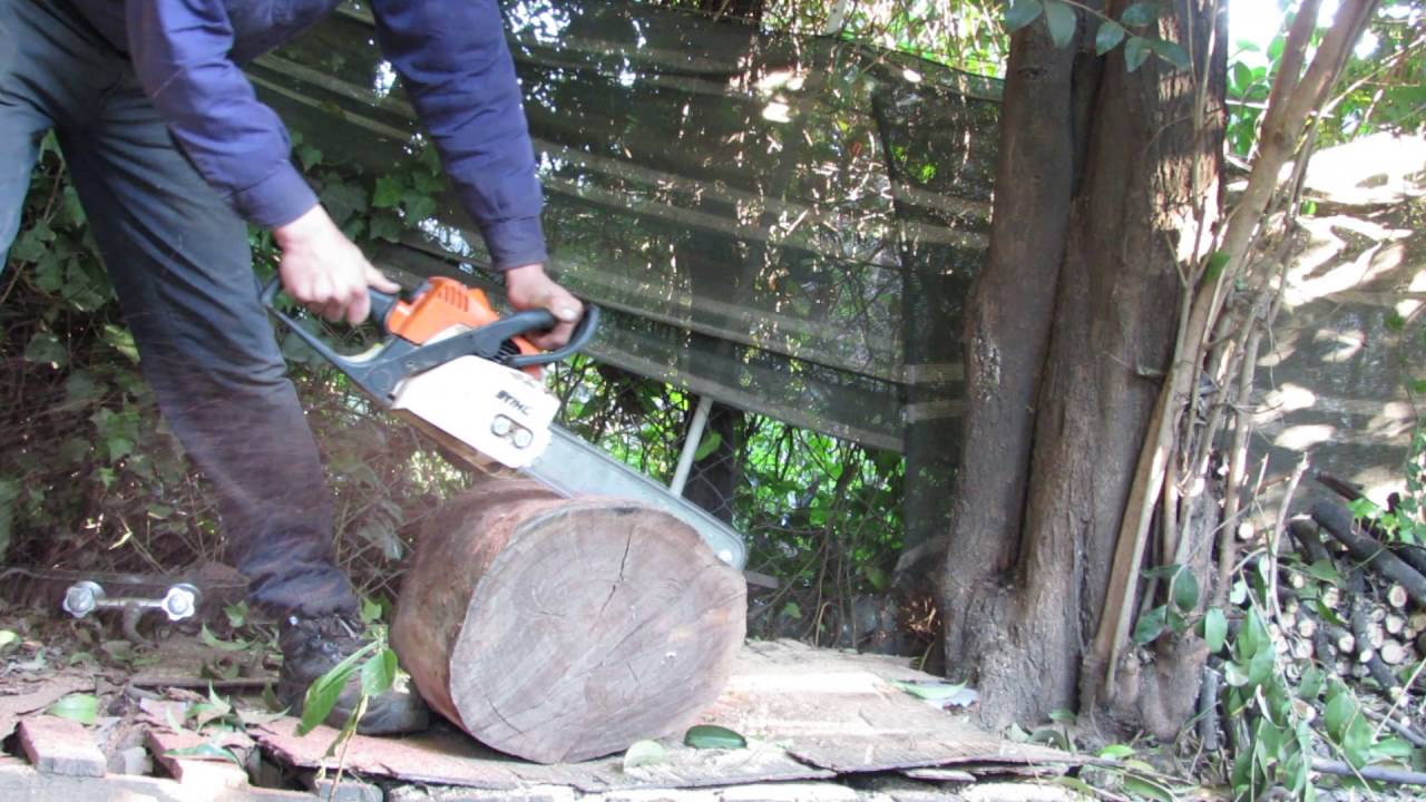 sthil ms 170 trabajando de verdad