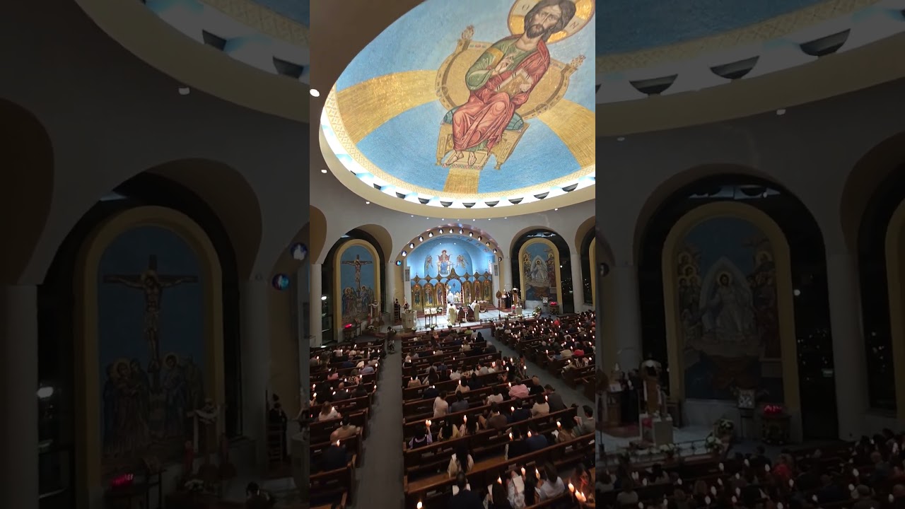 Greek Orthodox Cathedral in Atlanta- Easter Divine Liturgy