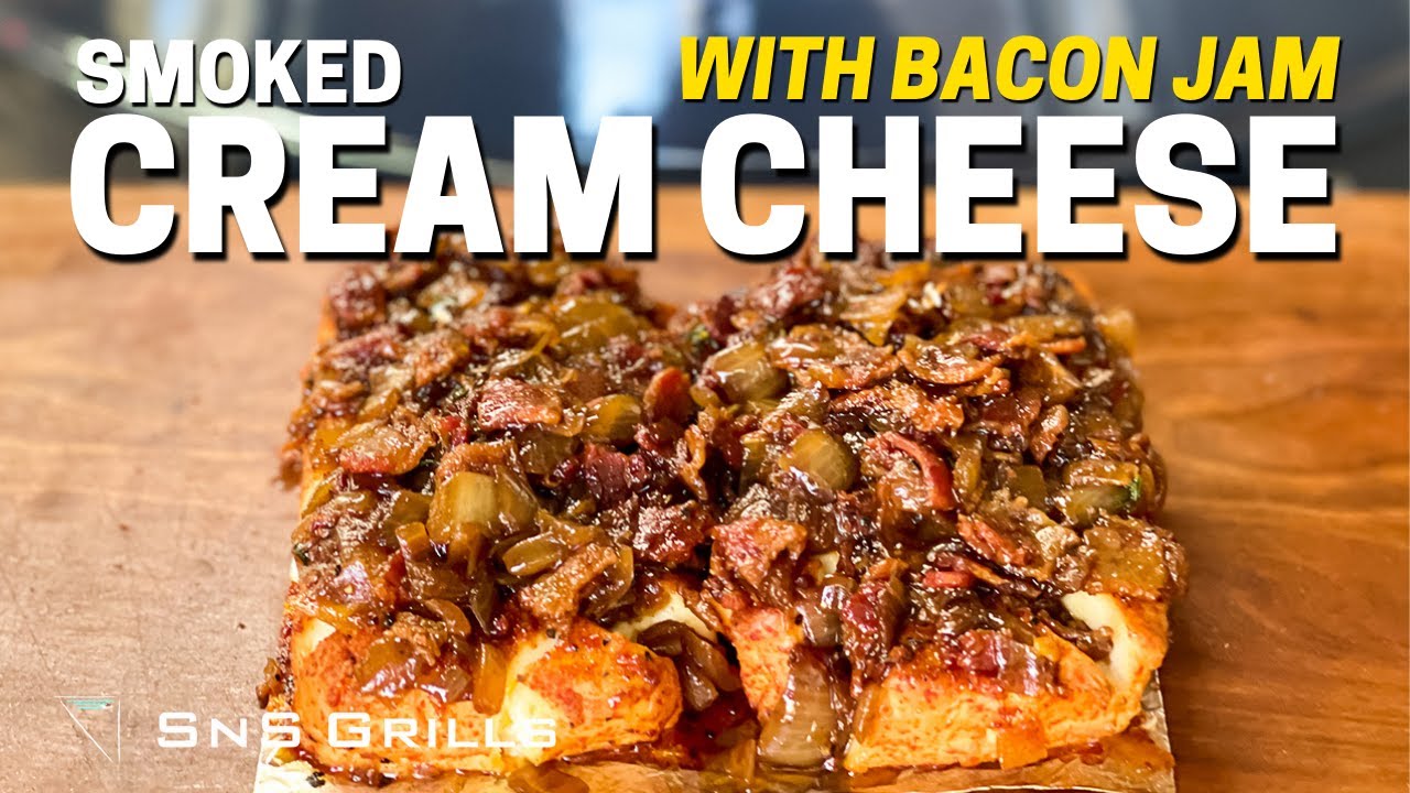 Smoked Cream Cheese With Bacon Jam Recipe