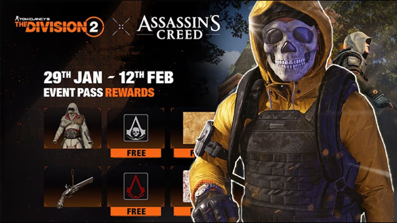 *BREAKING NEWS CONFIRMED* The Division 2: Assassin's Creed Event & Survive Fest Rewards THURSDAY...