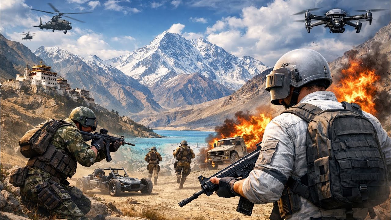 Ladakh Battleground 🥶 Customs and Gameplay | BGMI | Sunday