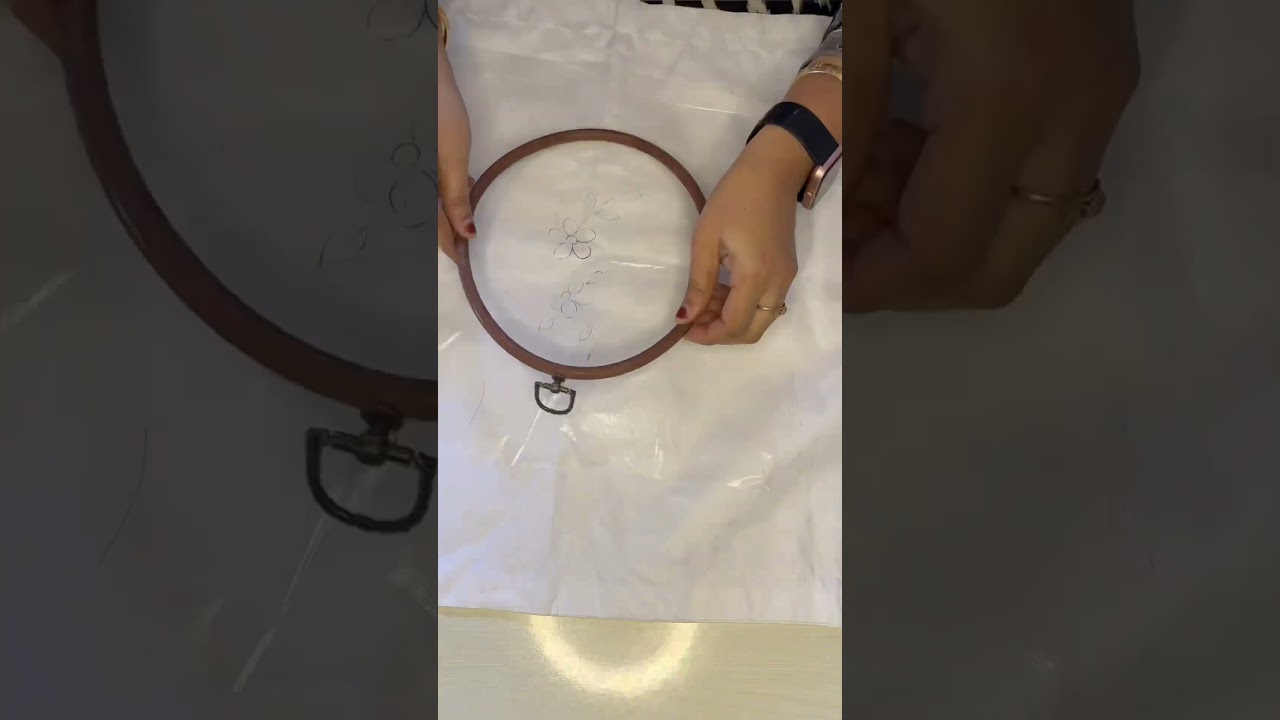 Embroidery by using water soluble stabiliser transparent paper
