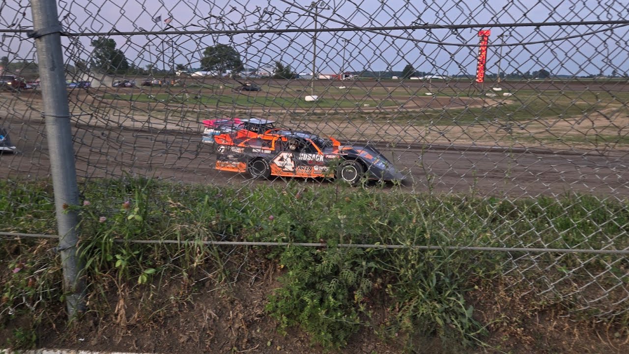 Travis Stemlers full race night at I-96 Motor Speedway. Going for career win 100