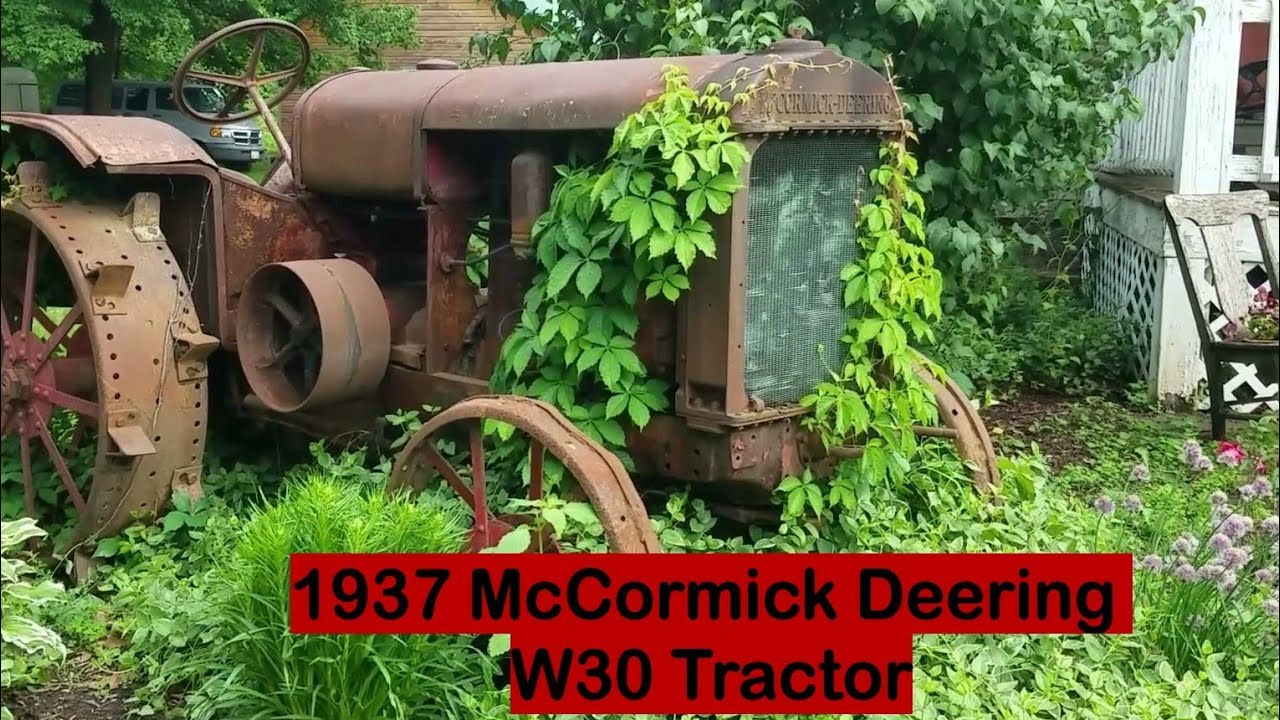 1937 McCormick Deering W30 Tractor
