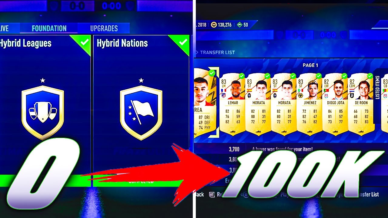 HOW TO GO FROM 0 TO 100K IN FIFA 22! FASTEST WAY POSSIBLE! LOW BUDGET TRADING! FIFA 22 Ultimate team