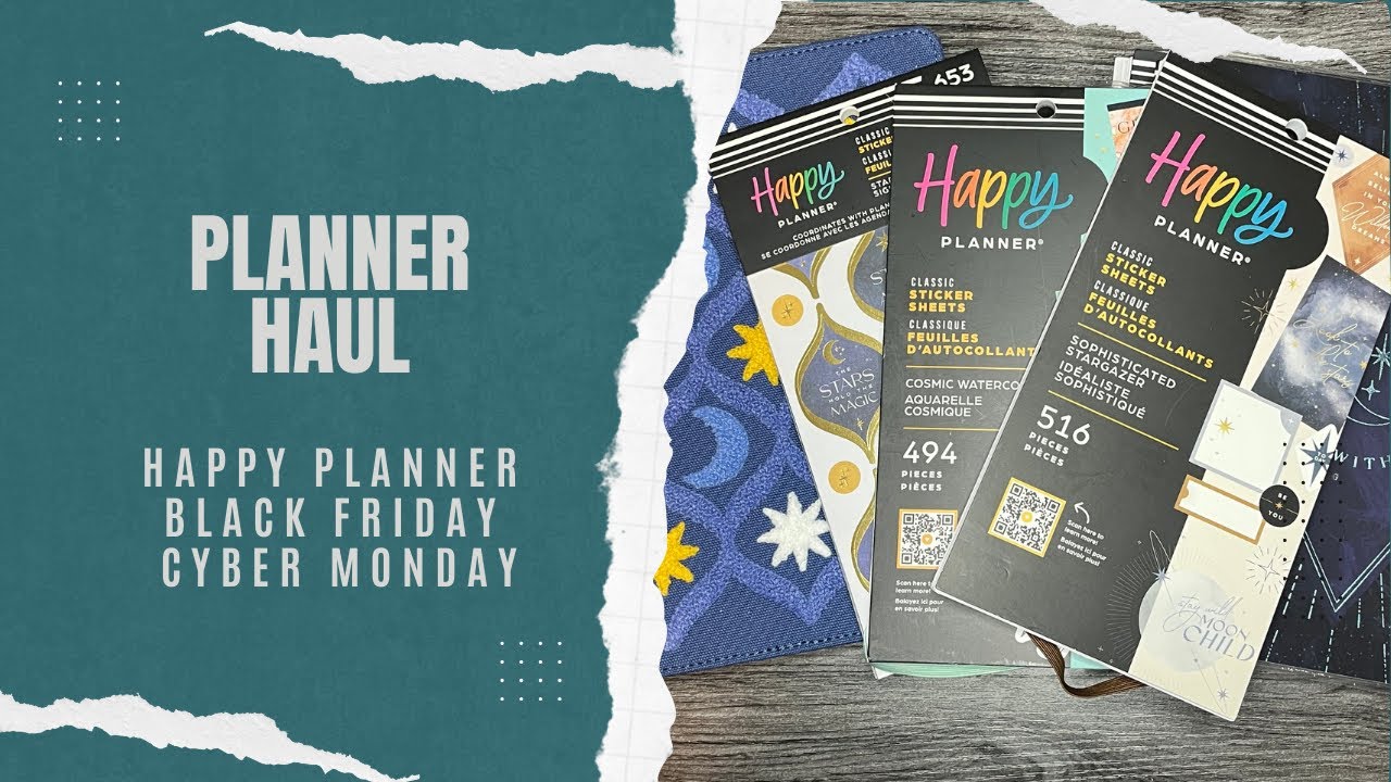 2025 Happy Planner Black Friday / Cyber Monday Haul