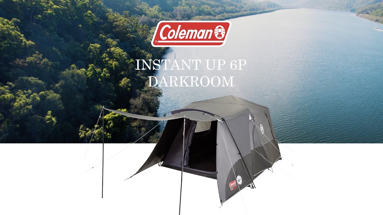 Instant Up Darkroom Plus 6 Person Tent | Features & Benefits | 2226211 | Coleman Australia