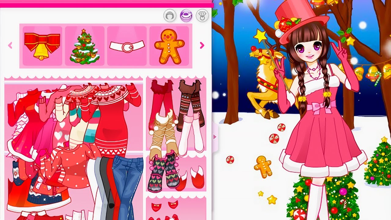 merry christmas 메리크리스마스 dress up | flash gameplay