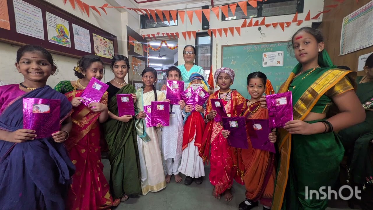  सरस्वती मंदिर ट्रस्ट प्राथमिक शाळा इ.3/क  मराठी भाषा गौरव दिन 