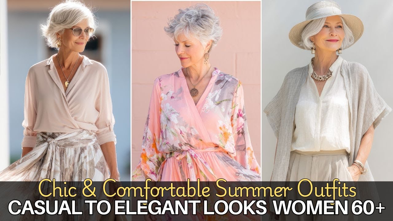 👗 Chic & Comfortable Summer Outfits for Women 60+ | Casual to Elegant Looks