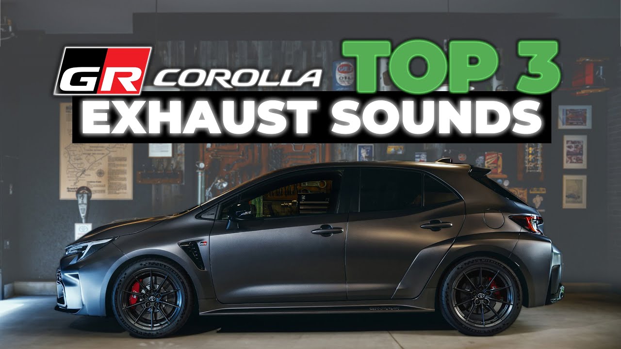 Топ-3 лучших выхлопных систем для GR Corolla 2023+ года + звуки!