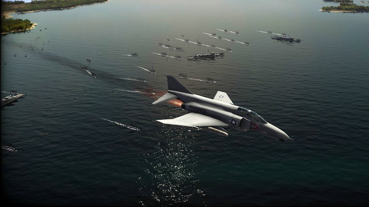 BREAKING: US MARINES INVADE NORTH KOREA - BEACH LANDINGS | Wargame: Red Dragon