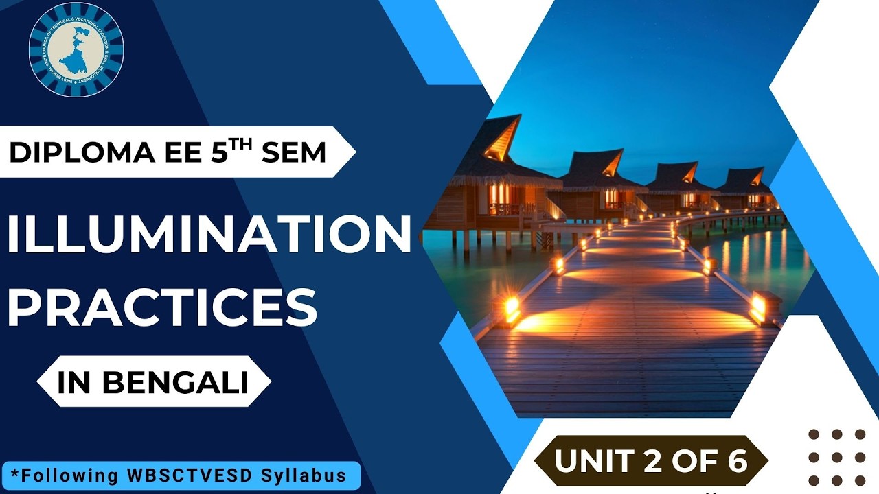 ILLUMINATION PRACTICES | Measurement | WBSCTVESD | Electrical Engineering | In bengali