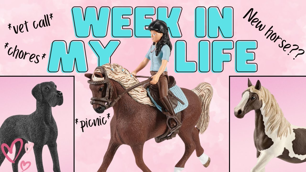 Week in my life vlog!!!💙| Emily's vlogs | Schleich RRP