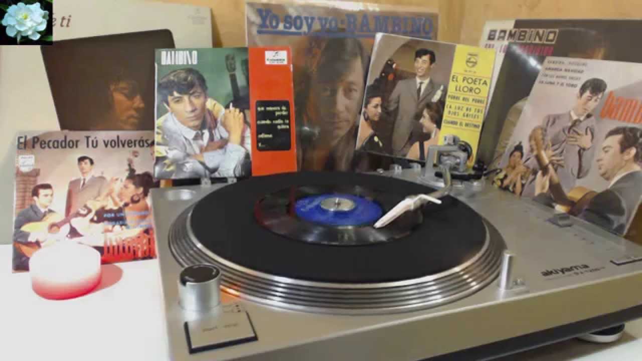 BAMBINO - EPs. de 1964, Dedicado y firmado de su puño y letra
