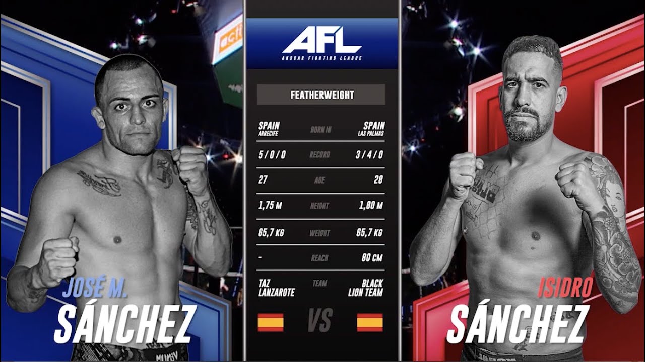 AFL 14 | JOSE SANCHEZ VS ISIDRO SANCHEZ