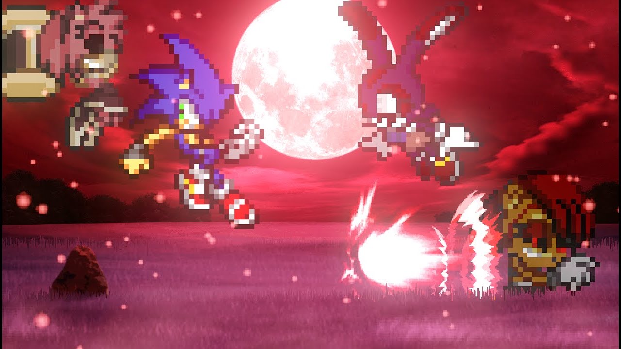 Mugen The Evil Awakens 1-Sonic Vs The Trio Girls