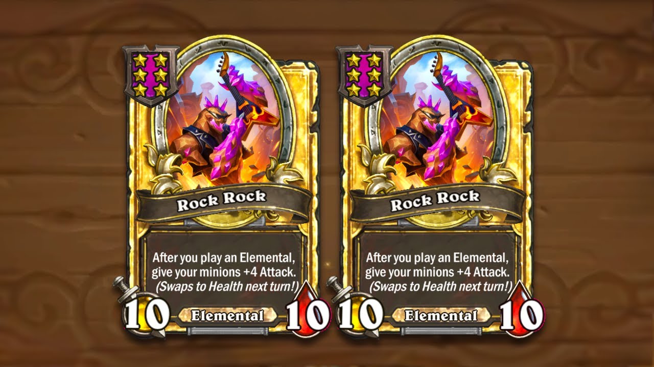 Rock Solid Elementals | Hearthstone Battlegrounds