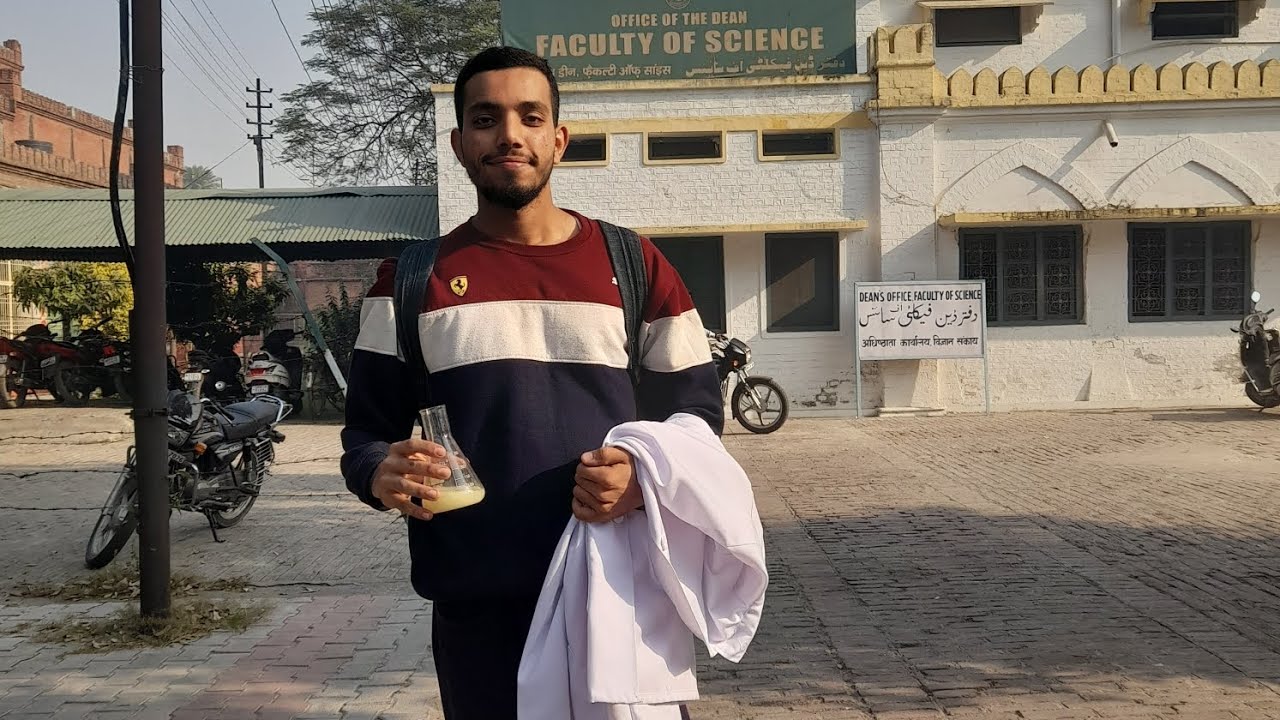 Finally Industrial chemistry Department tour | AMU