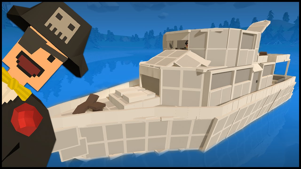 Unturned 3.0 Boat Building - LUXURY YACHT!