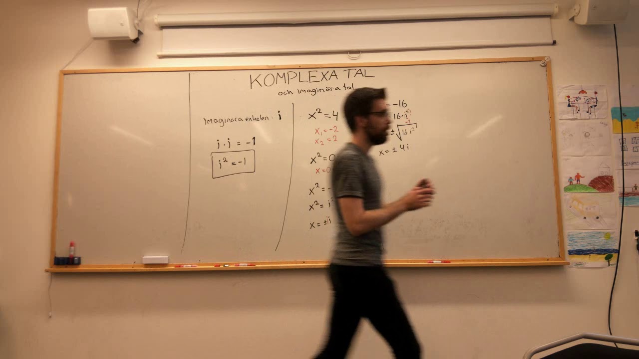 Matematik 2: Komplexa tal och talet i