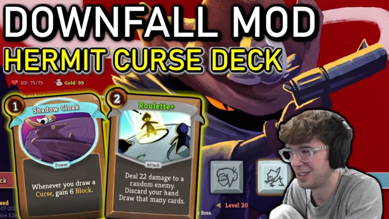 Hermit Curse Build is OP! Downfall Ascension 20 | Slay the Spire