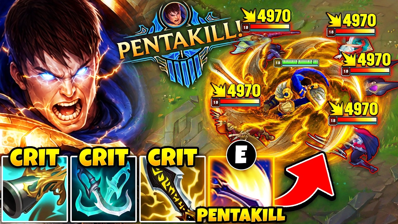 THE MOST FED GAME OF GAREN YOU'LL EVER SEE! (MY SPIN = INSTANT PENTAKILL)