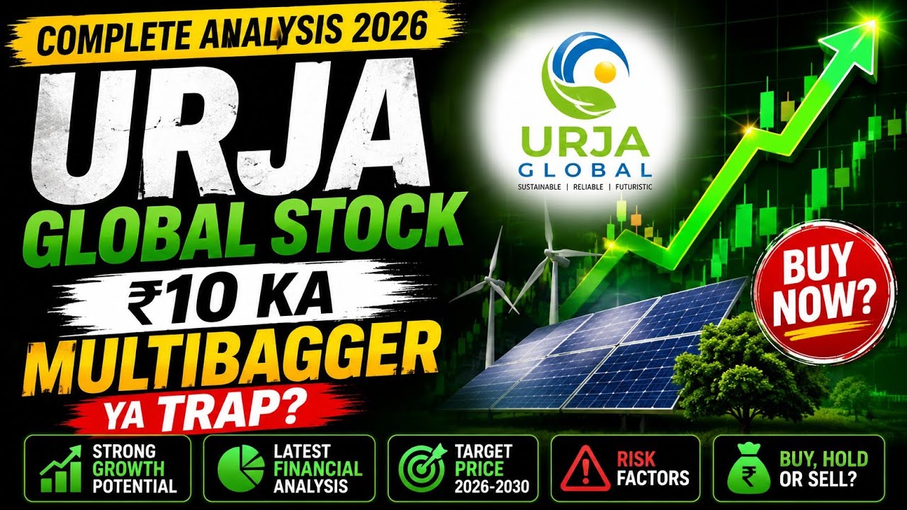 URJA Global Stock Analysis 2026 🔥 | ₹10 Ka Multibagger Ya Value Trap? | Buy, Hold or Sell?